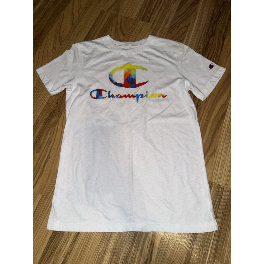 Champion Youth Set‎ Boy's Large Sweatpants Joggers T-shirt Cotton